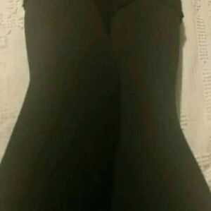 Black One Size Fleece Lined Leggings